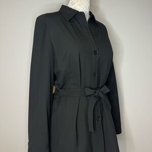 Ann Taylor Black Button Down Shirt